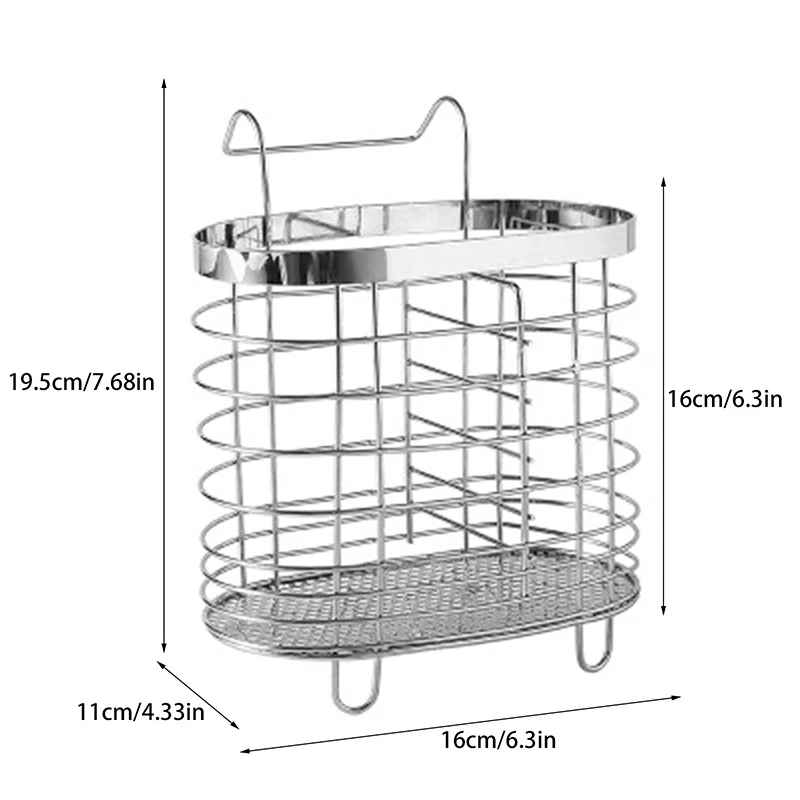 RANGE COUVERT | Organisateur Mural Inox