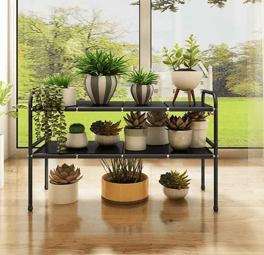 autre utilisation rangement sous evier support plantes