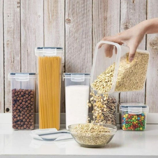 Boîte hermétique pour aliments secs