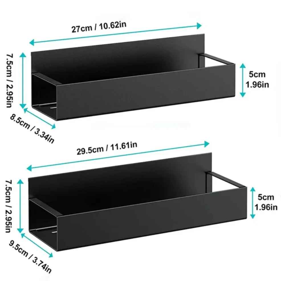 deux dimensions etagere avec grandeurs