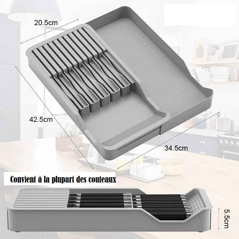 dimensions range couvert gris