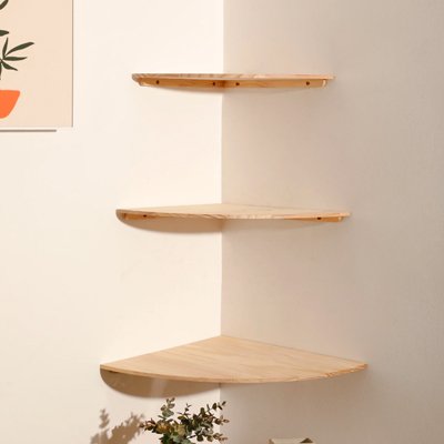 Etagere angle murale