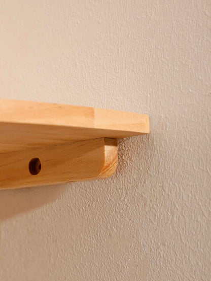 etagere murale fixation mur