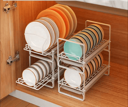 meuble rangement sous armoir de bois