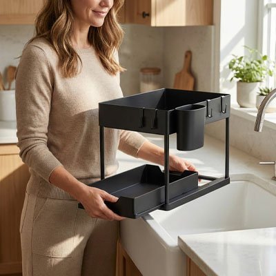 meuble sous evier