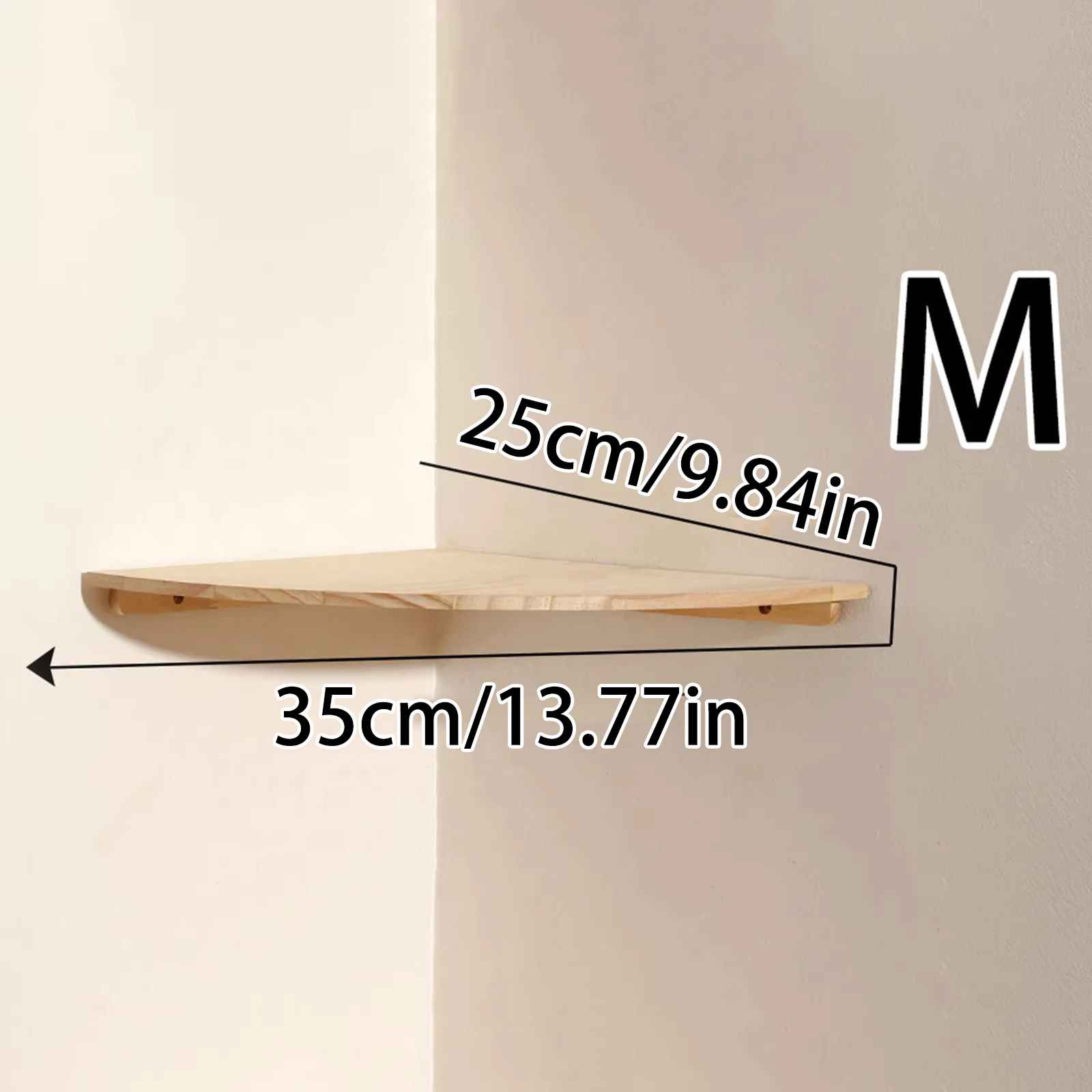 moyen etagere bois coin