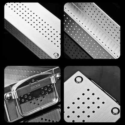 quatre vues range couvert acier