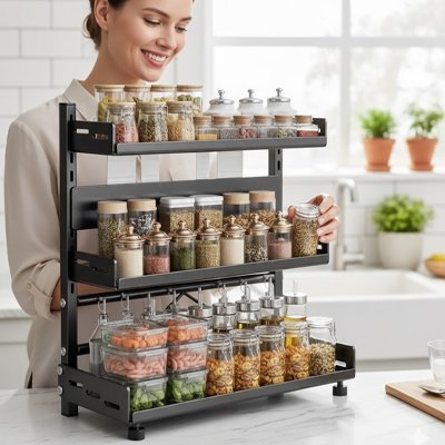 Rangement à épices comptoir